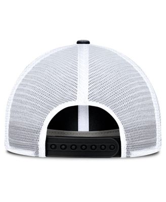 Men's Black Columbus Blue Jackets Averie Trucker Adjustable Hat