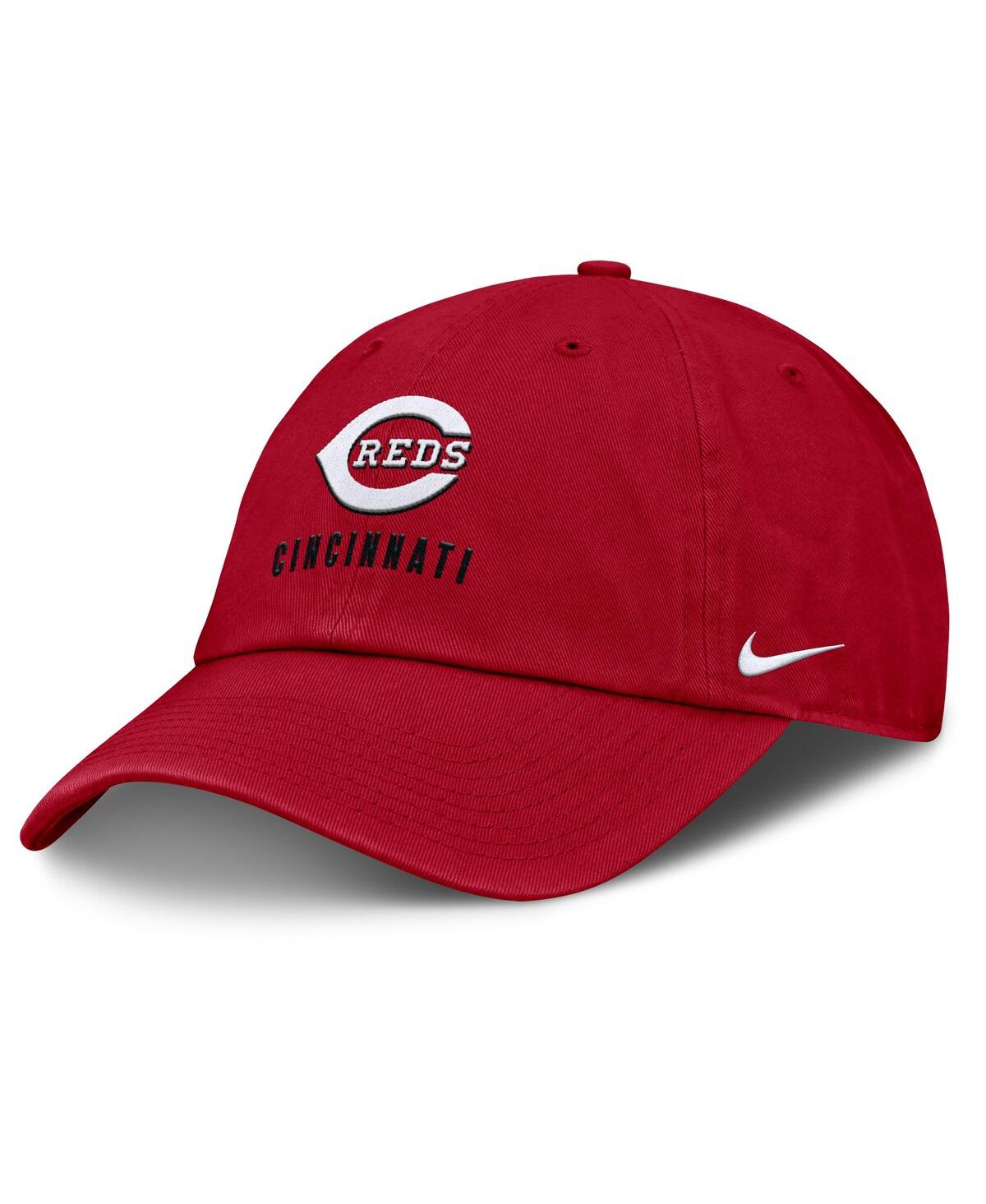 Women's Red Cincinnati Reds Club Adjustable Hat - Red