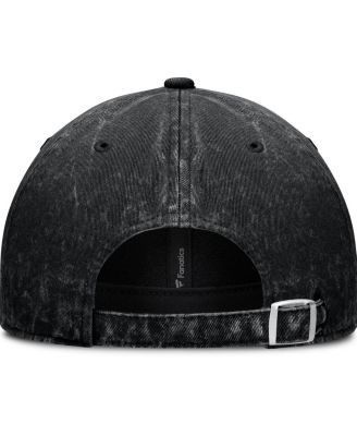 Women's Black Boston Bruins Heritage Away Game Adjustable Hat