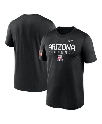 Nike - Men's Black Arizona Wildcats 2024 Military Appreciation Legend Performance T-Shirt