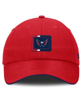 Men's Red/Navy Washington Capitals Authentic Pro Ripstop Adjustable Hat
