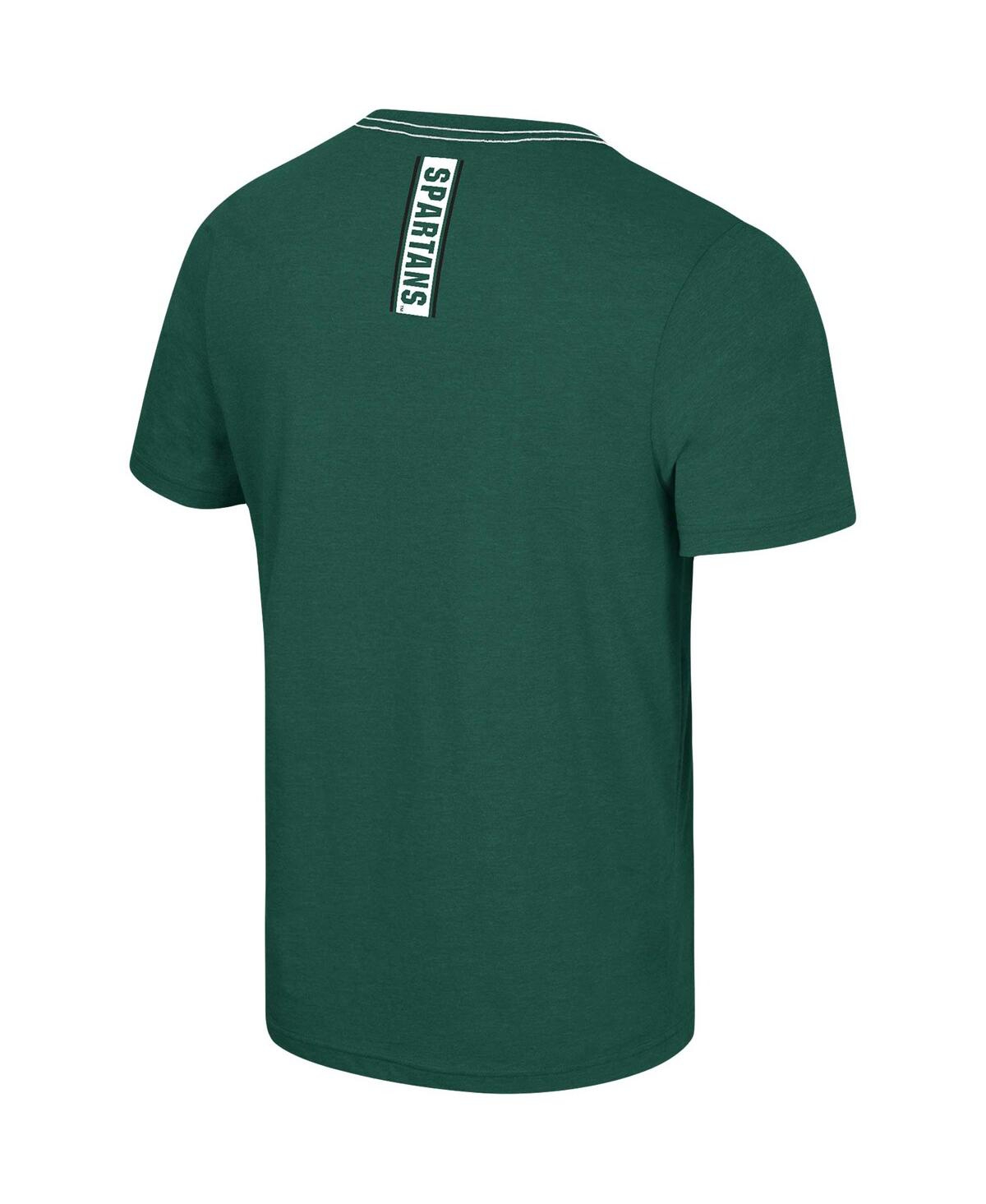 Colosseum Men's Green Michigan State Spartans No Problemo T-shirt In Green