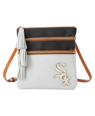 Chicago White Sox Infield Triple Zip Crossbody Purse