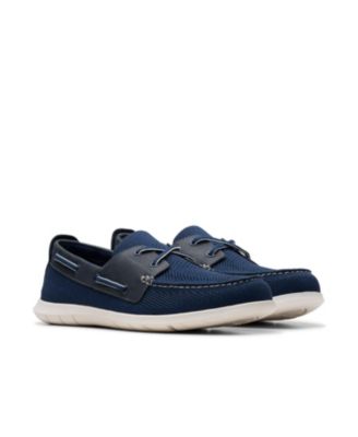 Men's Flexway Tie Casual Slip On Boat Shoe