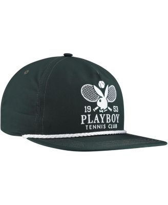 Men's Forest Green Playboy Tennis Club Golf Adjustable Hat