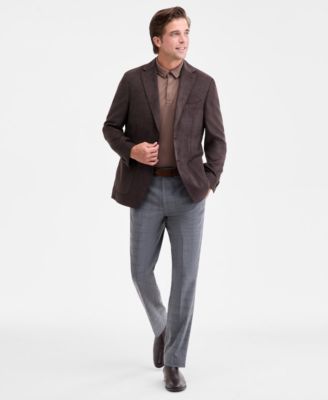 Men's Classic-Fit Faux Suede Sport Coat