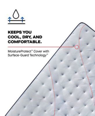 Posturepedic Seafield 13" Medium Tight Top Mattress Set - Queen Split