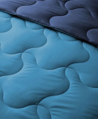 Lightweight Reversible Quilted Down Alternative Comforter, King
