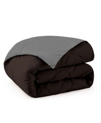 Lightweight Reversible Quilted Down Alternative Comforter, King