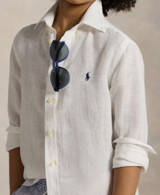 Boys 8-20 Linen Shirt