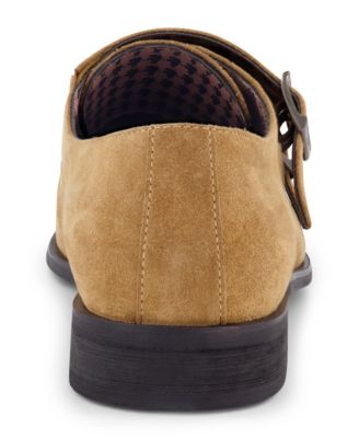 Men's Double Monk Cap Toe Dress Shoe