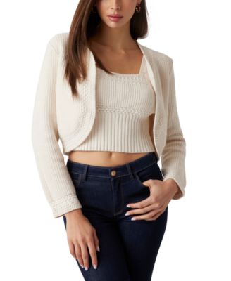 GUESS - Women's Open-Front Erynn Knit Cardigan