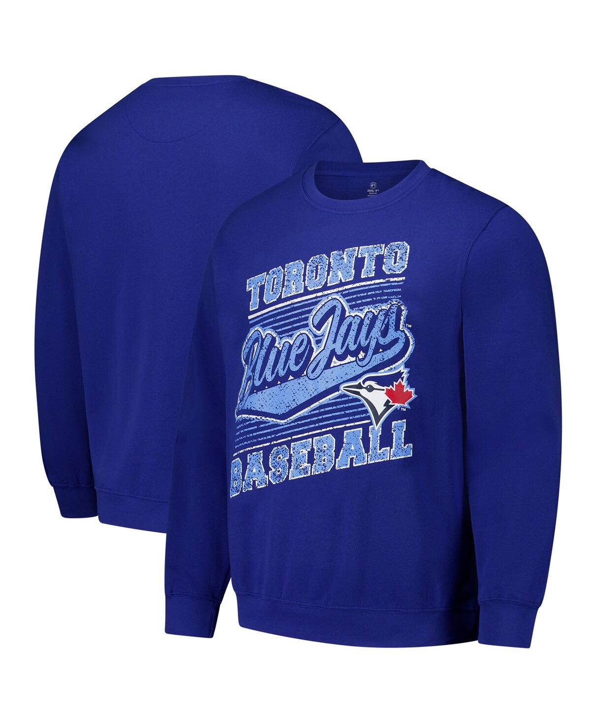 Men's Royal Toronto Blue Jays Pullover Sweatshirt - Royal