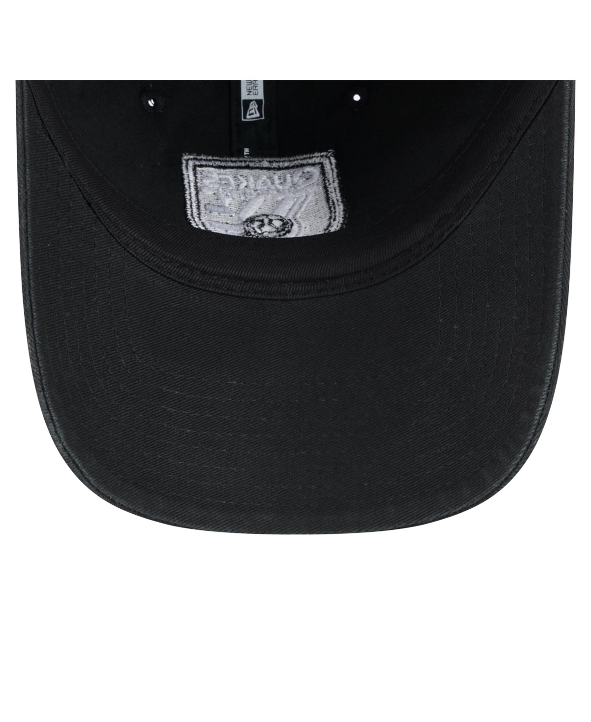 NEW ERA MEN'S BLACK SAN JOSE EARTHQUAKES 2025 KICKOFF 9TWENTY ADJUSTABLE HAT 
