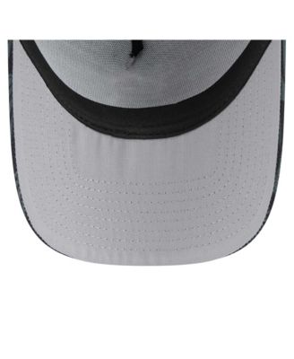 Men's Black Los Angeles Angels 9FORTY A-Frame Trucker Adjustable Hat