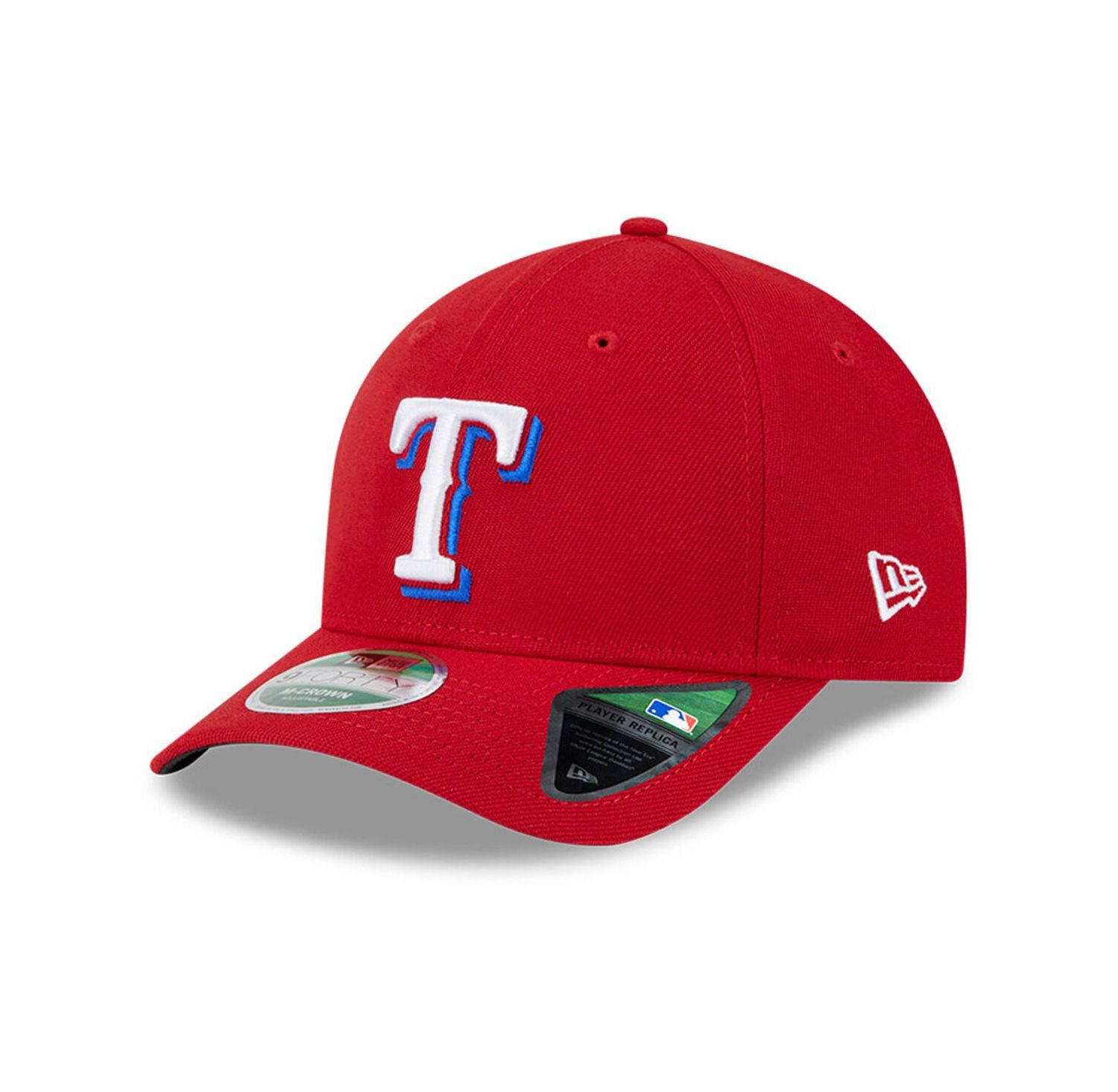 Men's Red Texas Rangers Player Replica 9FORTY Adjustable Hat