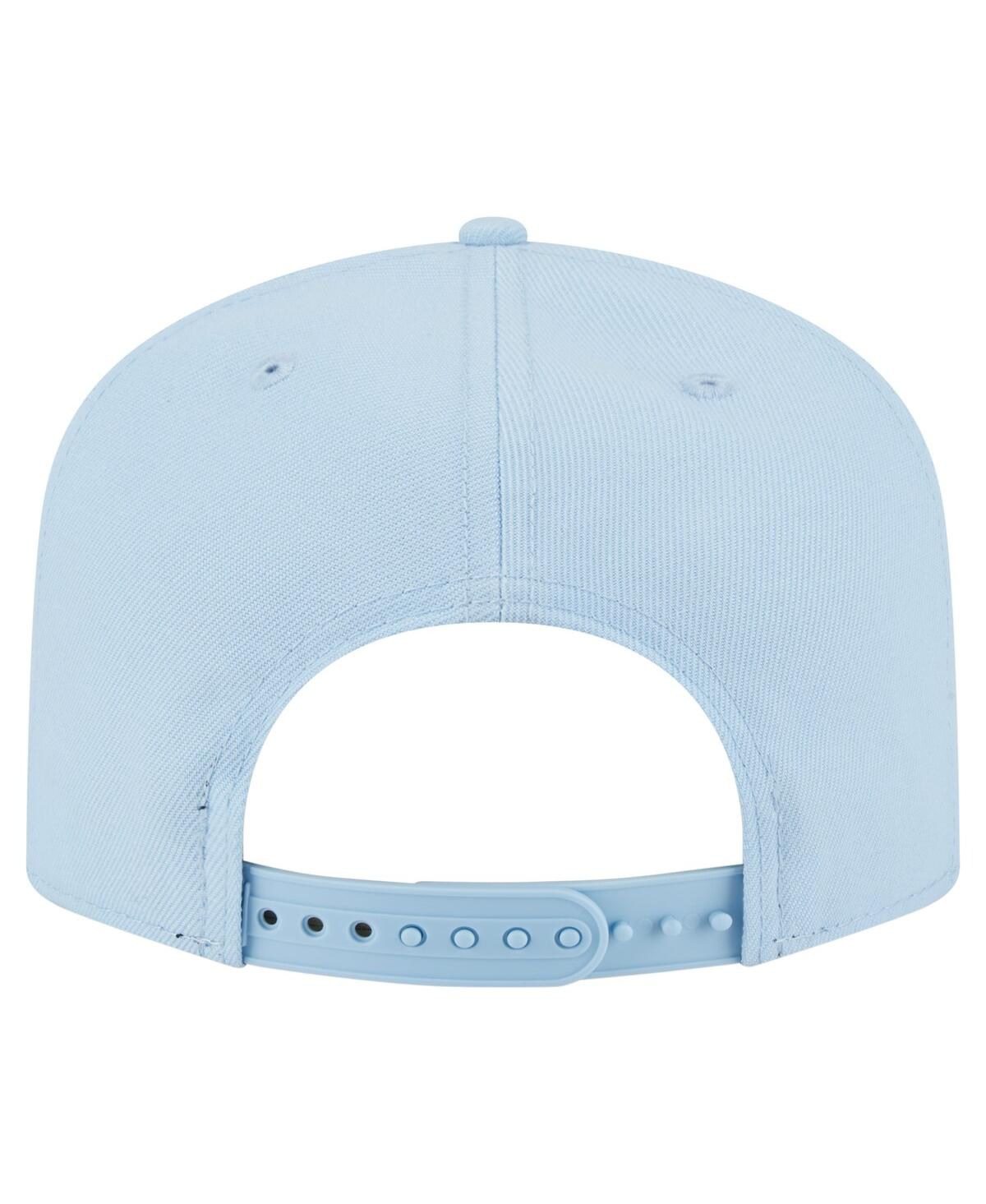 NEW ERA MEN'S LIGHT BLUE SAN FRANCISCO 49ERS COLOR PACK 9FIFTY SNAPBACK HAT 