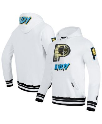 Pro Standard - Men's White Indiana Pacers 2024/25 City Edition Pullover Hoodie