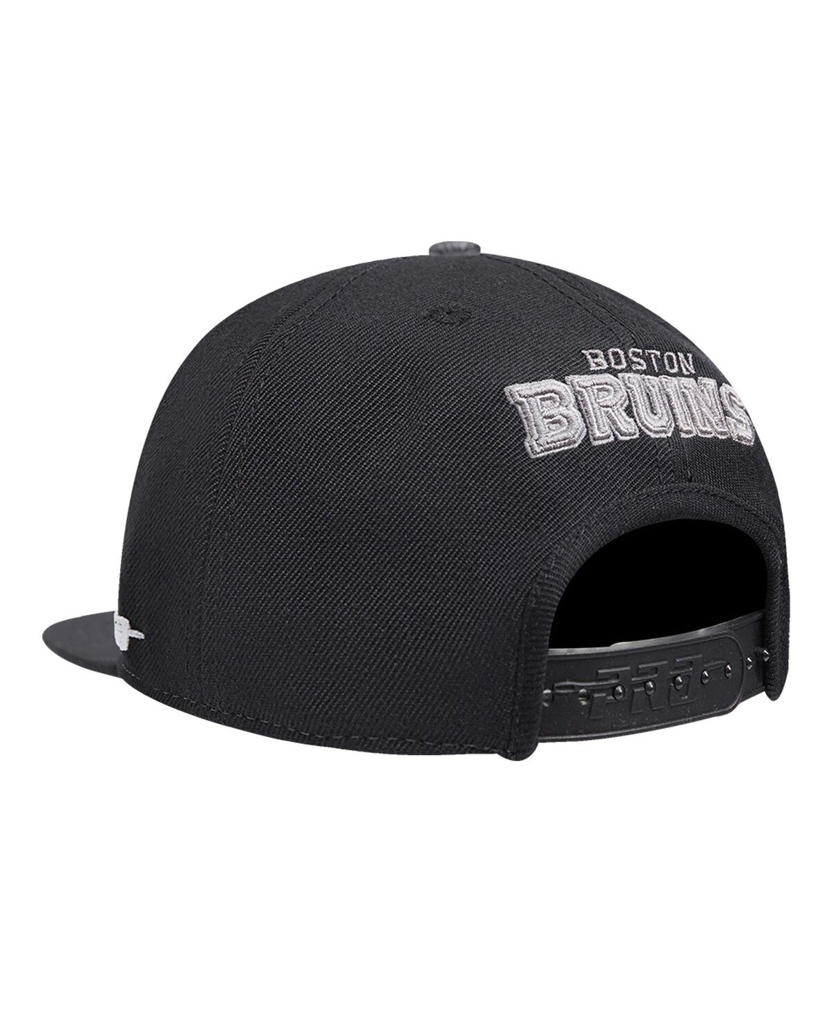 Pro Standard Men's Cream Boston Bruins French Terry Snapback Hat In Cream