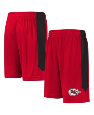 Outerstuff - Big Boys and Girls Red Kansas City Chiefs Fashion Shorts