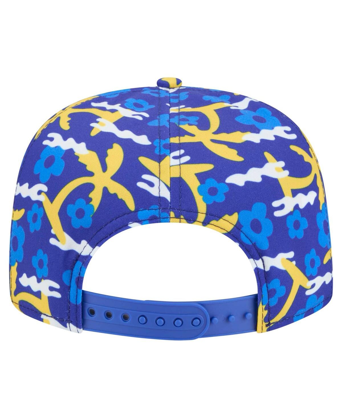 NEW ERA MEN'S ROYAL LOS ANGELES RAMS WAKEY WAKEY GOLFER SNAPBACK HAT 