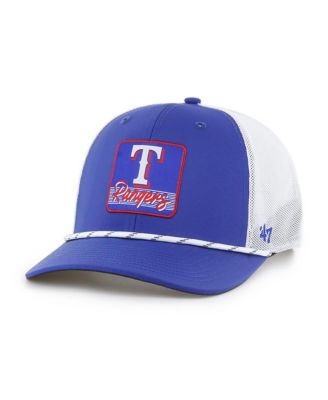 '47 Brand - Men's Royal/White Texas Rangers Scratch Adjustable Trucker Hat