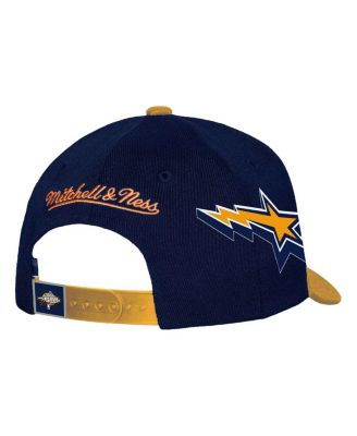 Men's Navy/Gold Golden State Warriors AS2K Stars Pro Crown Adjustable Hat