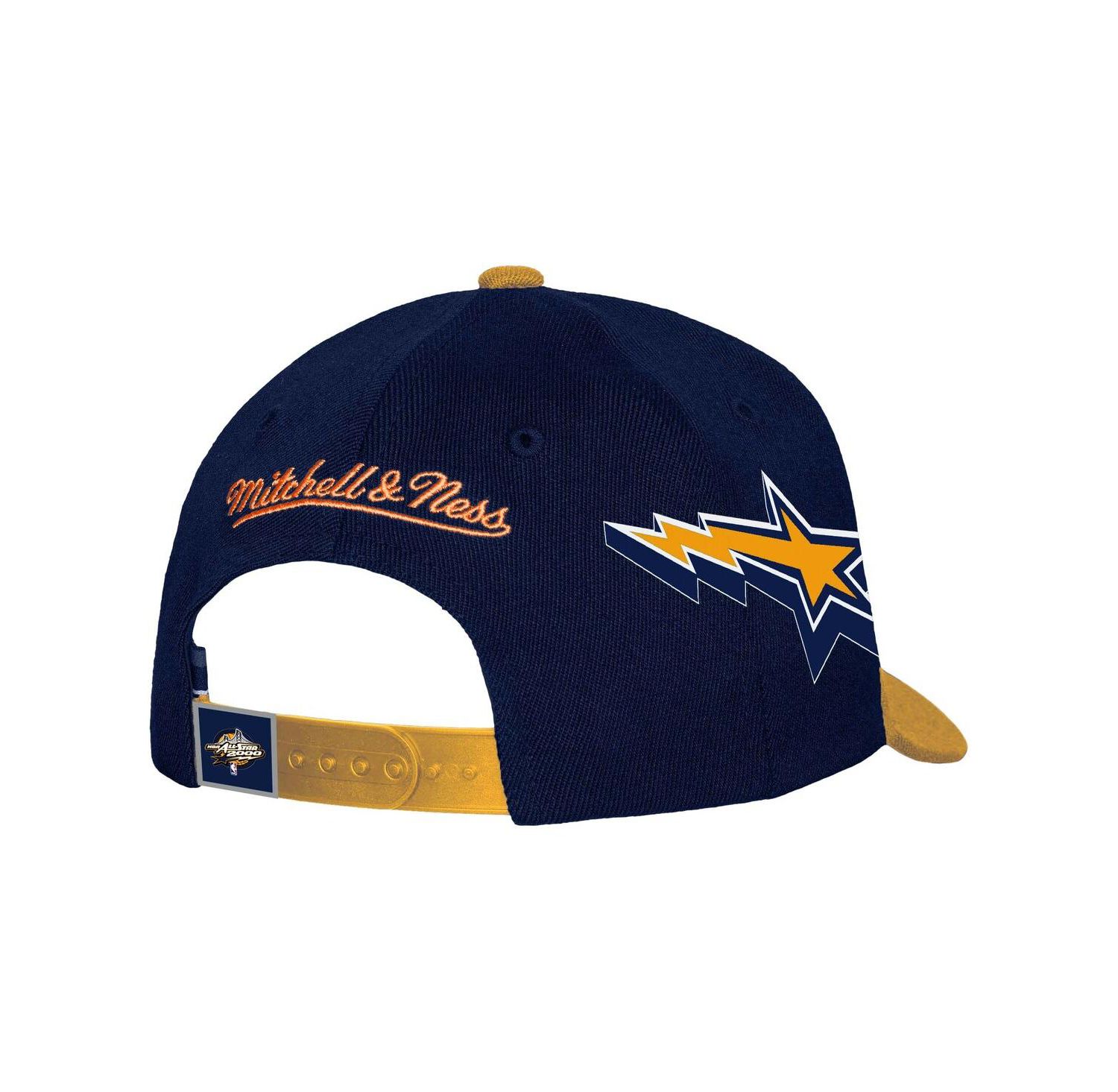 Men's Navy/Gold Golden State Warriors AS2K Stars Pro Crown Adjustable Hat