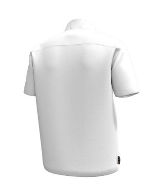 Men's White Notre Dame Fighting Irish Motivate Quarter-Zip Short Sleeve Sweatshirt