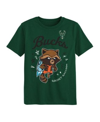 Preschool 2-Piece Milwaukee Bucks Guardians Of The Galaxy T-Shirt Set
