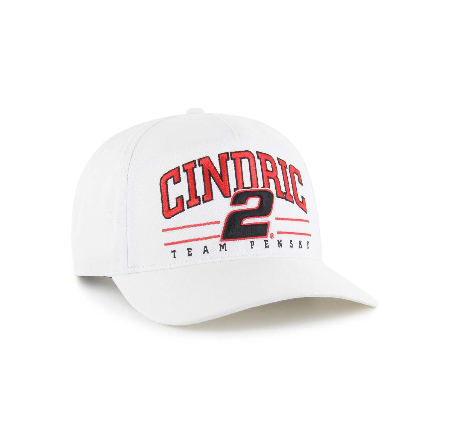 White Austin Cindric Roscoe Hitch Adjustable Hat