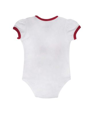 Baby Boys and Girls 2-Piece Alabama Crimson Tide Love My Team Bodysuit and Skirt Set