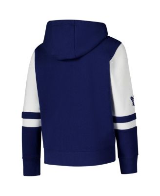 Big Boys and Girls Blue Toronto Maple Leaf's Face Off Full-Zip Hoodie