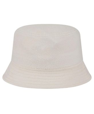 Women's White Boston Red Sox Chrome Cozy Bucket Hat