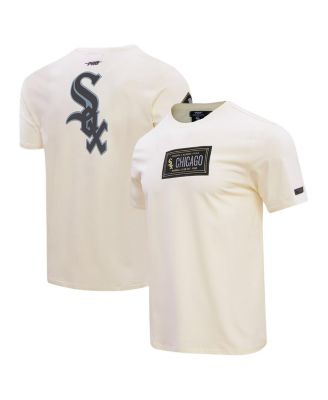 Pro Standard - Men's  Cream Chicago White Sox Club Member Badge T-Shirt