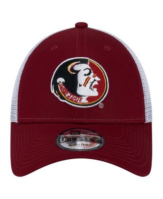 Men's Garnet Florida State Seminoles Trucker 9FORTY Adjustable Hat