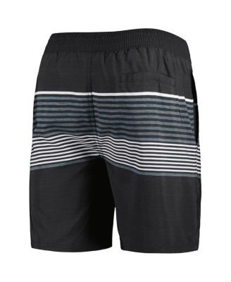 Men's Black Cincinnati Bengals Coastline Volley Swim Shorts