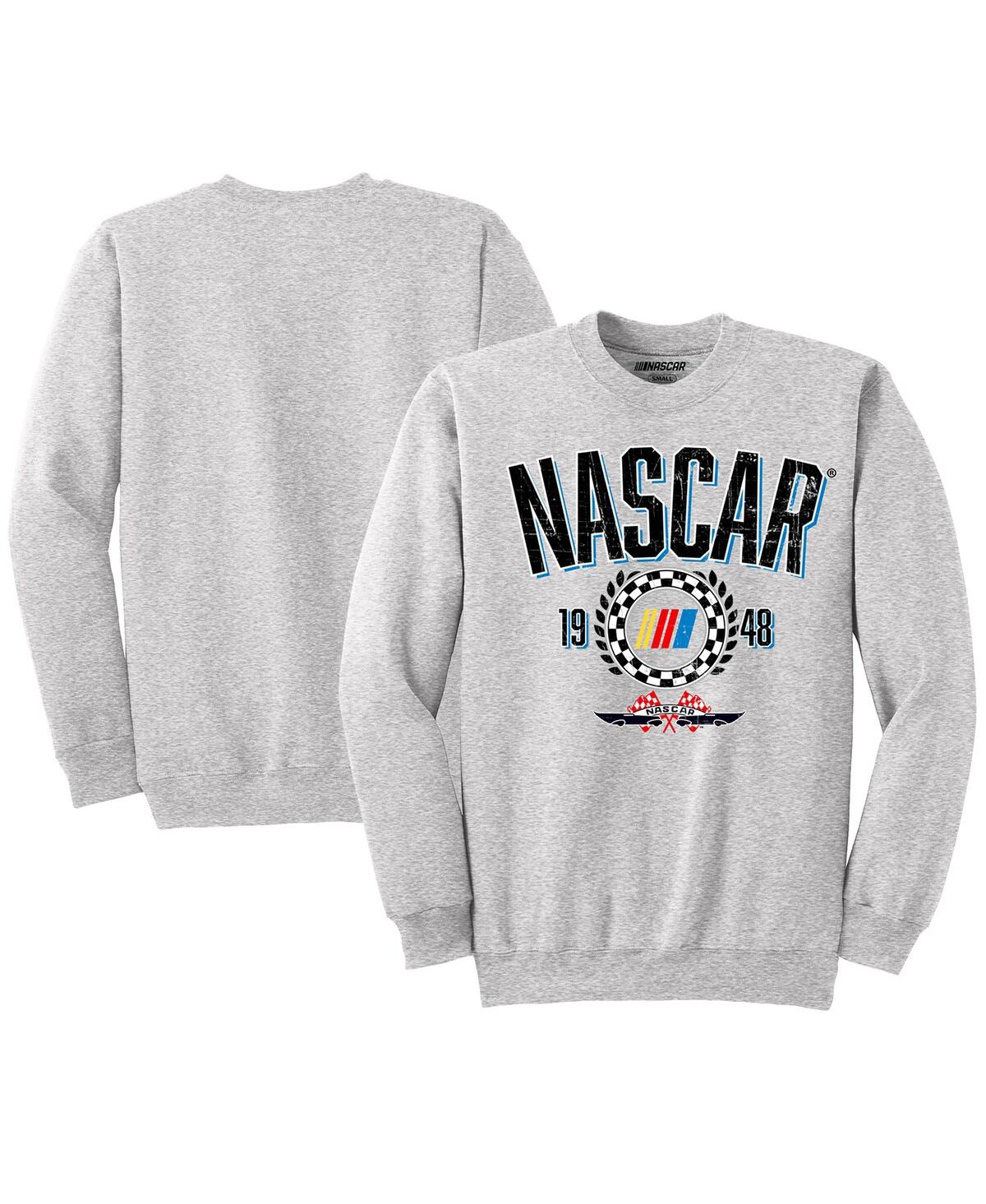 Men's Heather Gray Team Pullover Sweatshirt - Heather Gray
