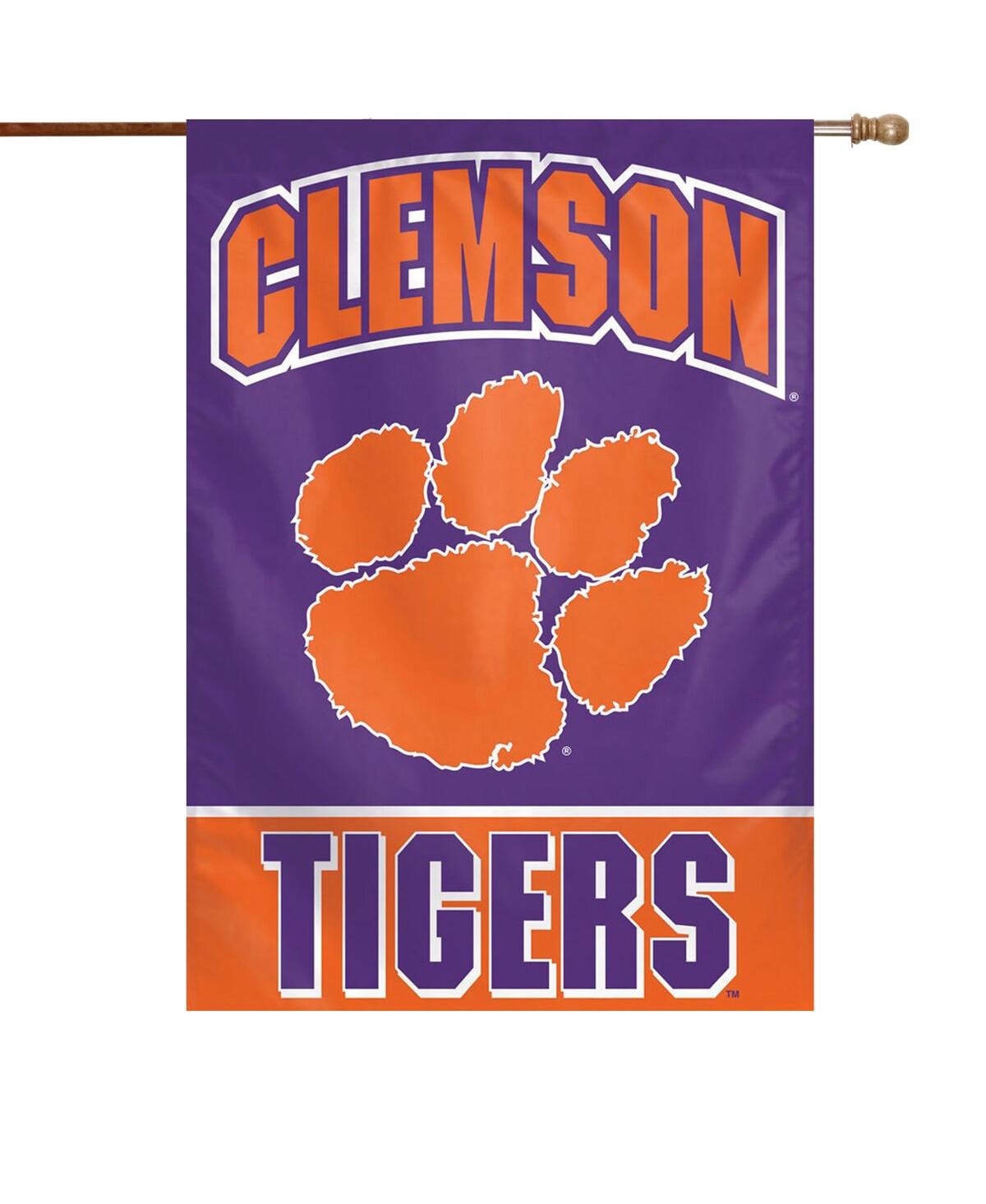 Wincraft Clemson Tigers 28" X 40" Full Name House Flag In No Color