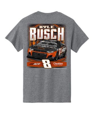 Men's Heather Gray Kyle Busch Cheddar's Car T-Shirt