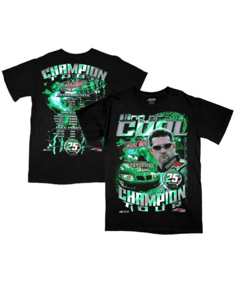 Мужская футболка Joe Gibbs Racing Team Collection Black Bobby Labonte Interstate Batteries Legends