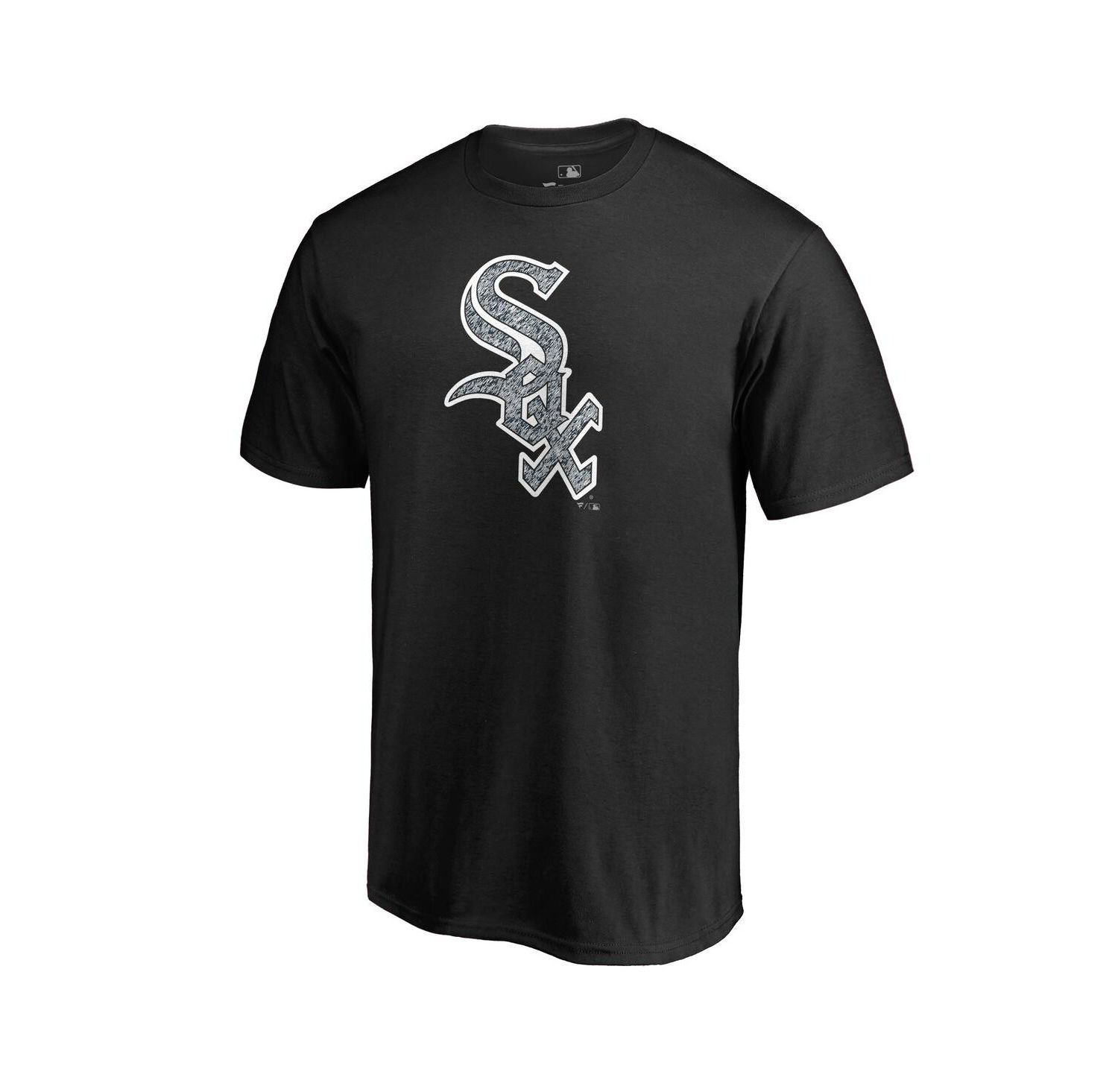 Men's Black Chicago White Sox Static Logo T-Shirt