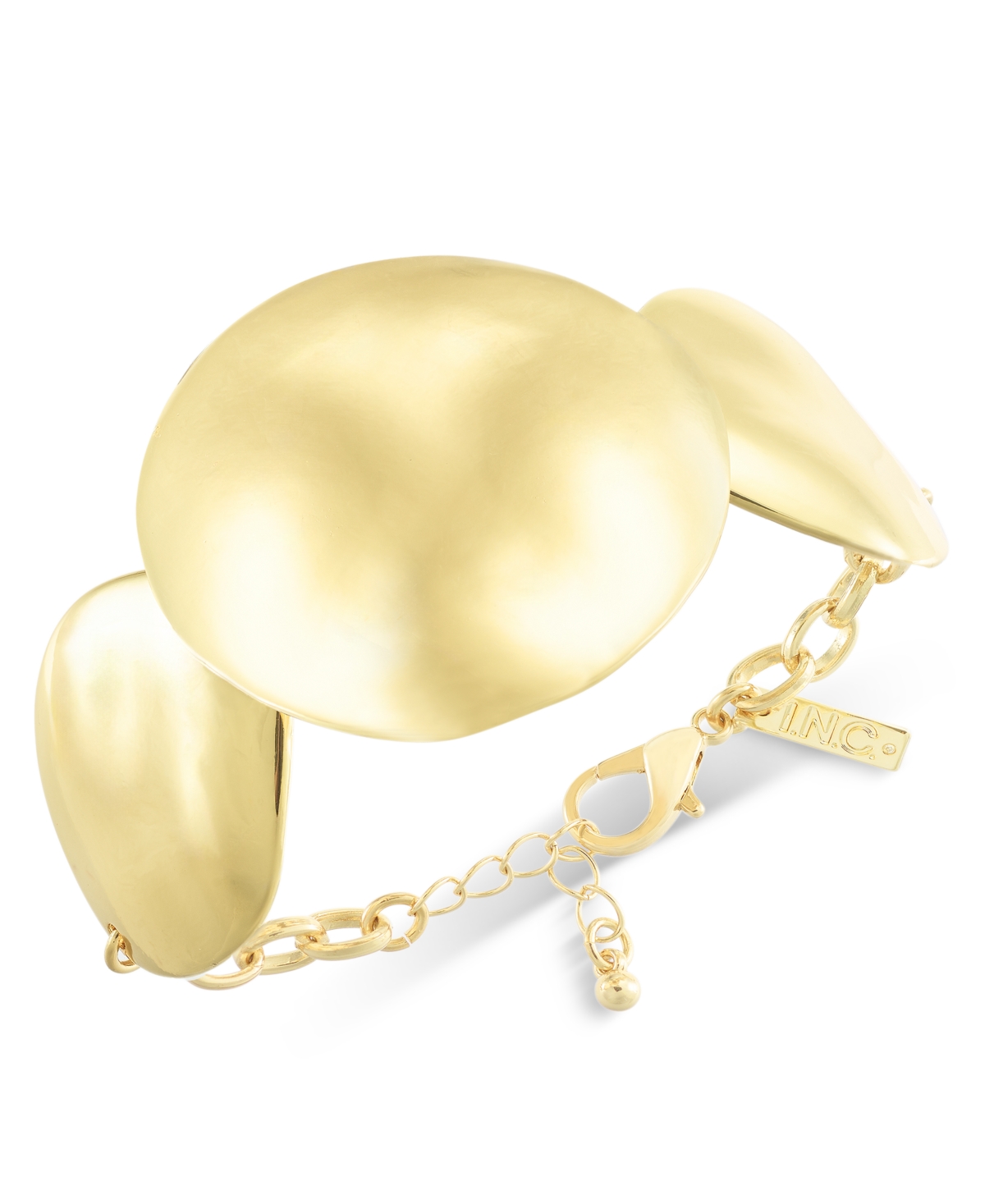 Gold-Tone Disc Statement Bracelet, Exclusively at Macy's - Yellow