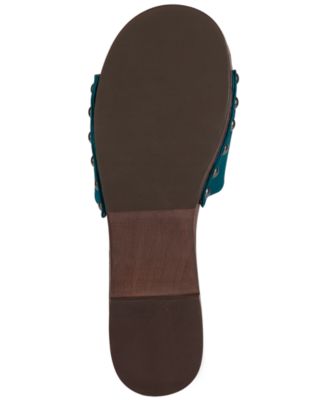 Women's Cambrie Wooden Platform Slide Sandals