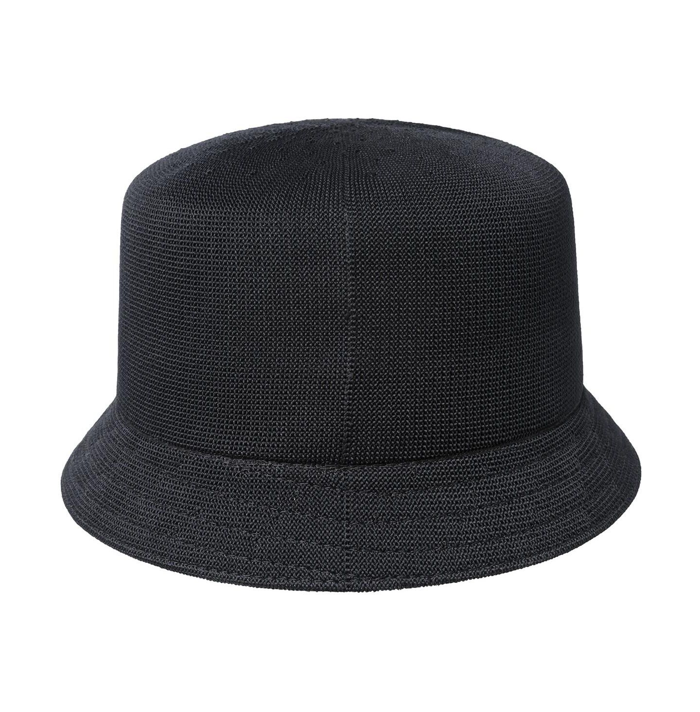 Мужская панама Kangol Tropic Bin Bucket Hat, цвет: Чёрный — фото 2