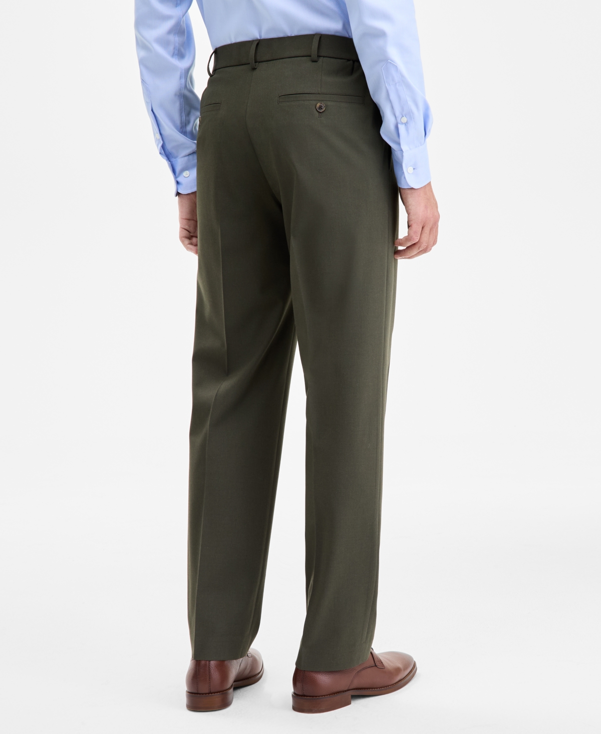 Tommy Hilfiger Men's Modern-fit Dean Solid Pants In Green