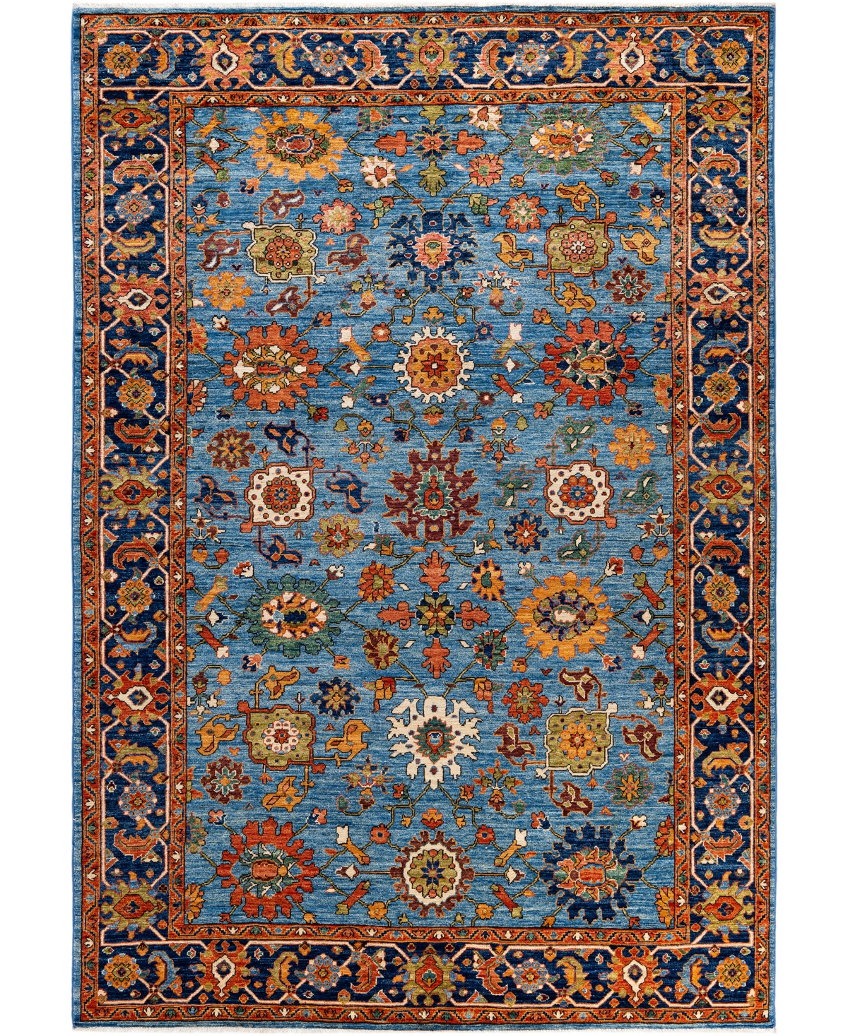 Adorn Hand Woven Rugs Serapi M1945 6'2''x9' Area Rug