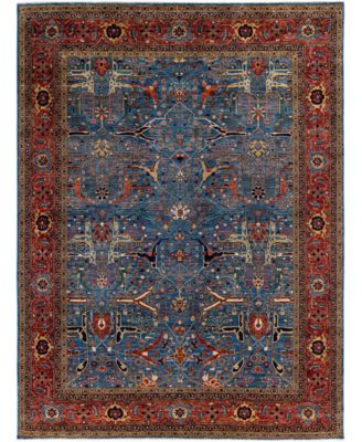 ADORN HAND WOVEN RUGS - Serapi M1945 9'x11'11'' Area Rug