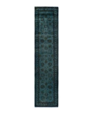 Adorn Hand Woven Rugs Fine Vibrance M1604 2'7''x11' Runner Area Rug ...