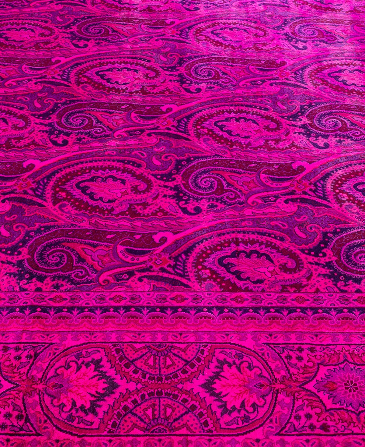Adorn Hand Woven Rugs Fine Vibrance M930 8'x10'3'' Area Rug In Pink